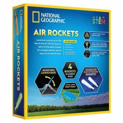 Stem Læringslegetøj|Naturvidenskab<National Geographic Air rockets