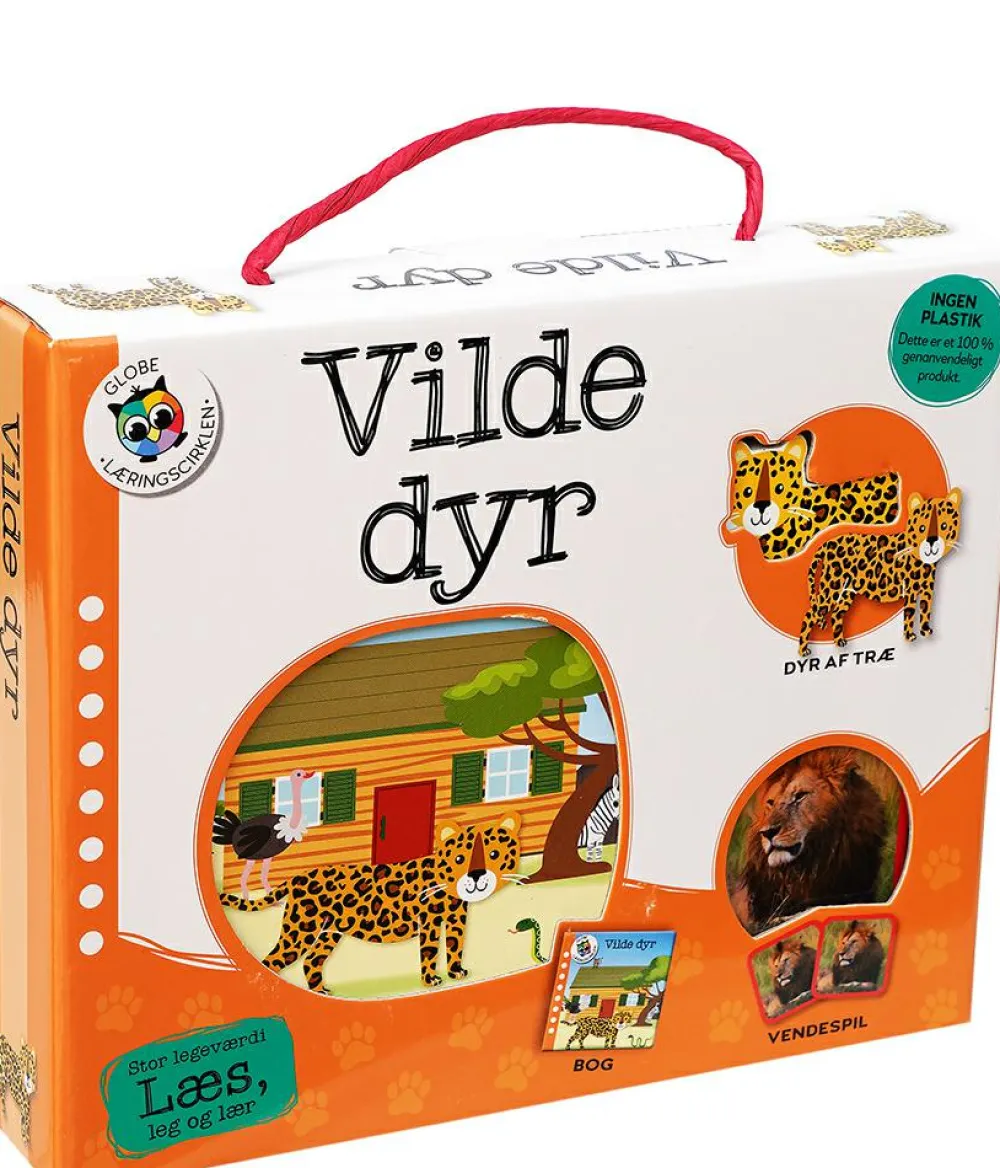Sprog & Leg|Legetøj Til Ferien< Aktivitetskuffert - Vilde dyr