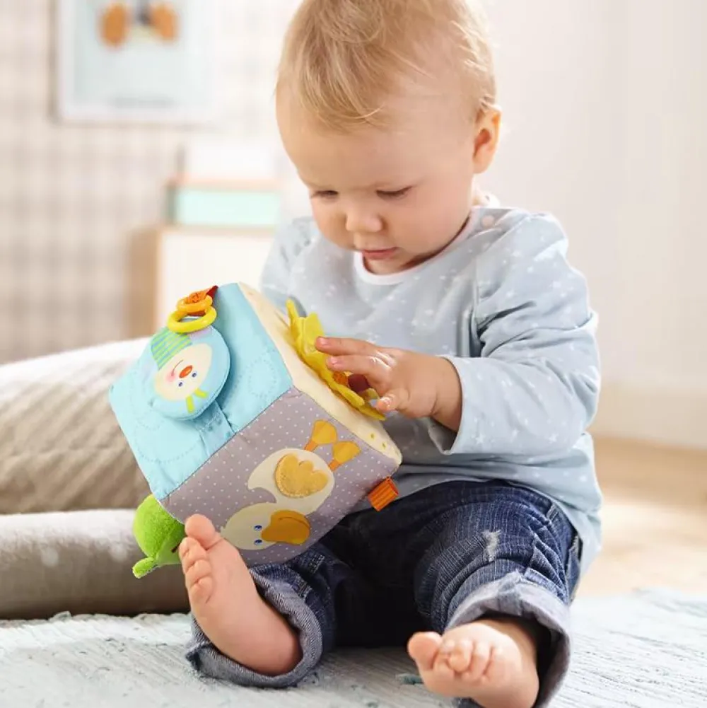 Babylegetøj|Tumlinge Legetøj<Haba Aktivitetsterning - Lille frø