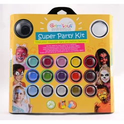 Halloween|Fastelavn<Grim'Tout Ansigtsfarve - Super Party Kit