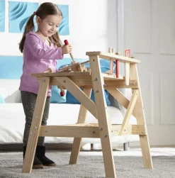 Montessori|Legeværktøj<Melissa & Doug Arbejdsbænk med værktøj
