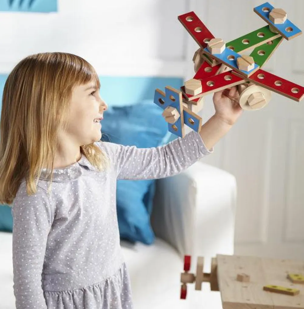 Montessori|Legeværktøj<Melissa & Doug Arbejdsbænk med værktøj