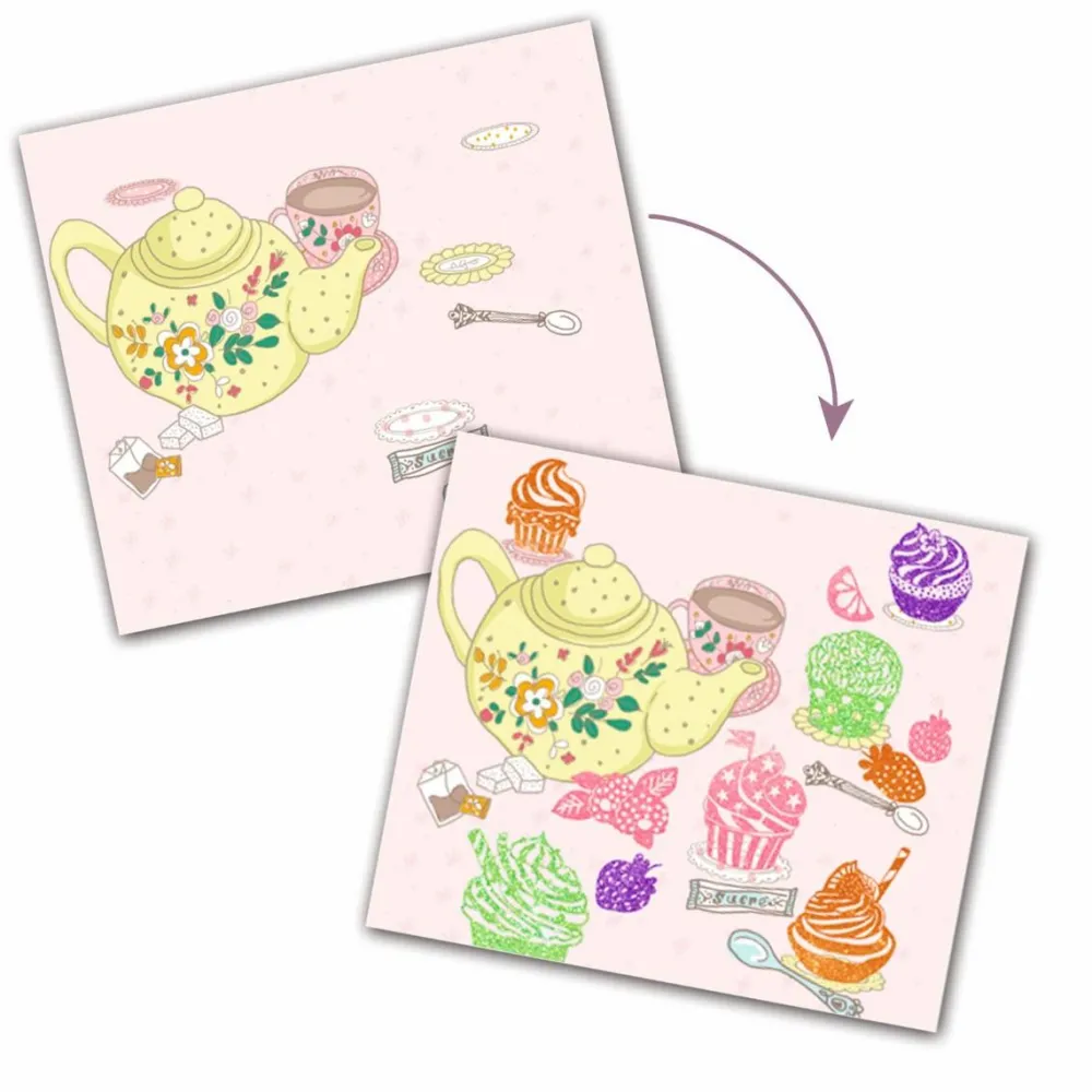 Kreativ Leg<Djeco Artistic Patch - Muffin