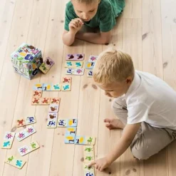 Vis Alle Varer (Særlige Behov)|Sprog & Leg<Babblarna domino - 28 dele
