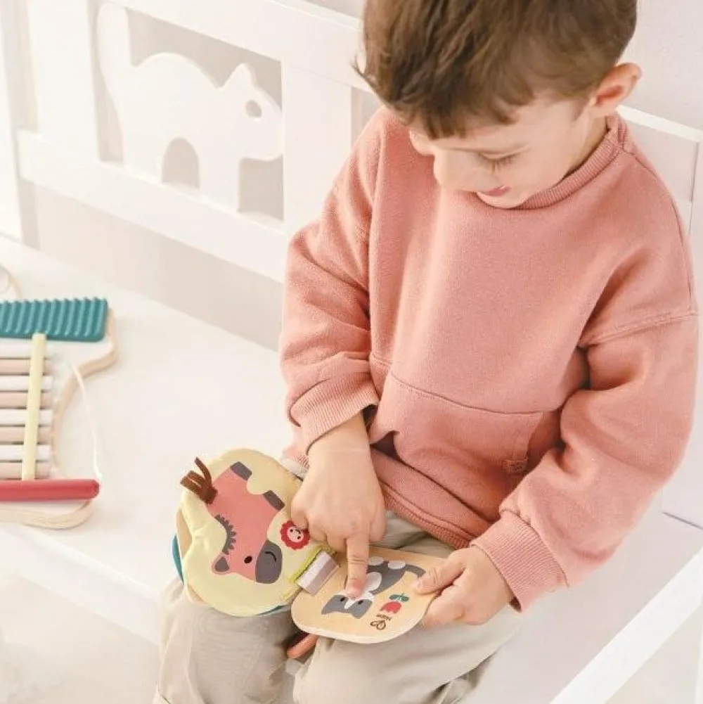 Babylegetøj|Tumlinge Legetøj<Hape Babybog i træ - Bella
