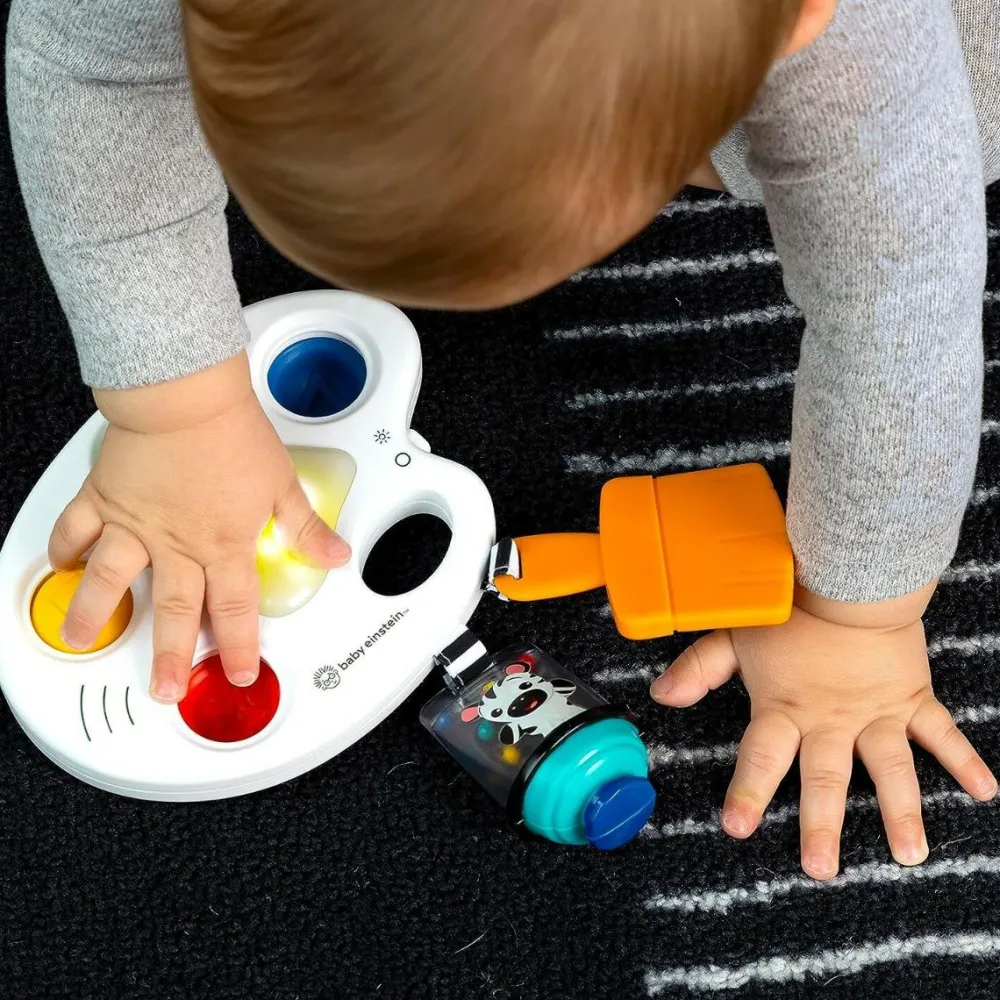 Rangler|Babylegetøj<Baby Einstein - Boblepanel m. lys og lyd