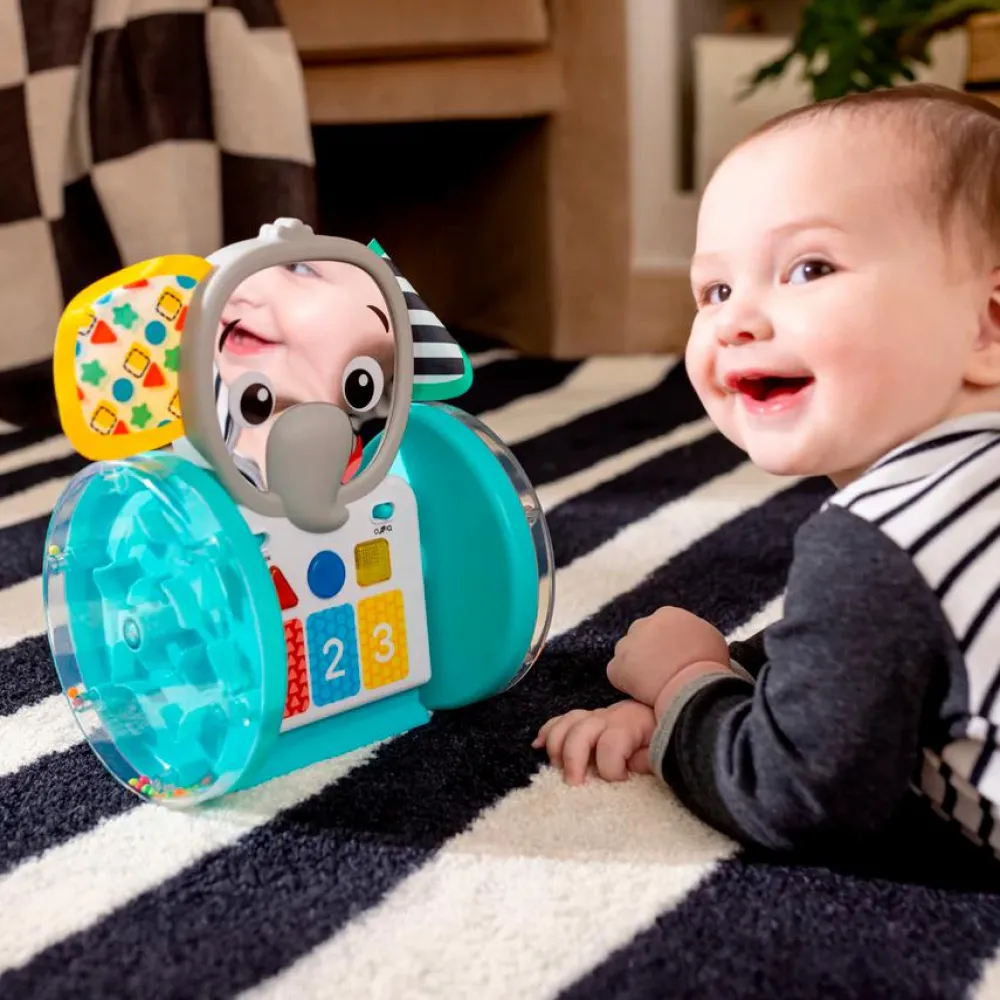 Babylegetøj|Tumlinge Legetøj<Baby Einstein - 2-i-1 elefant med lyd og lys