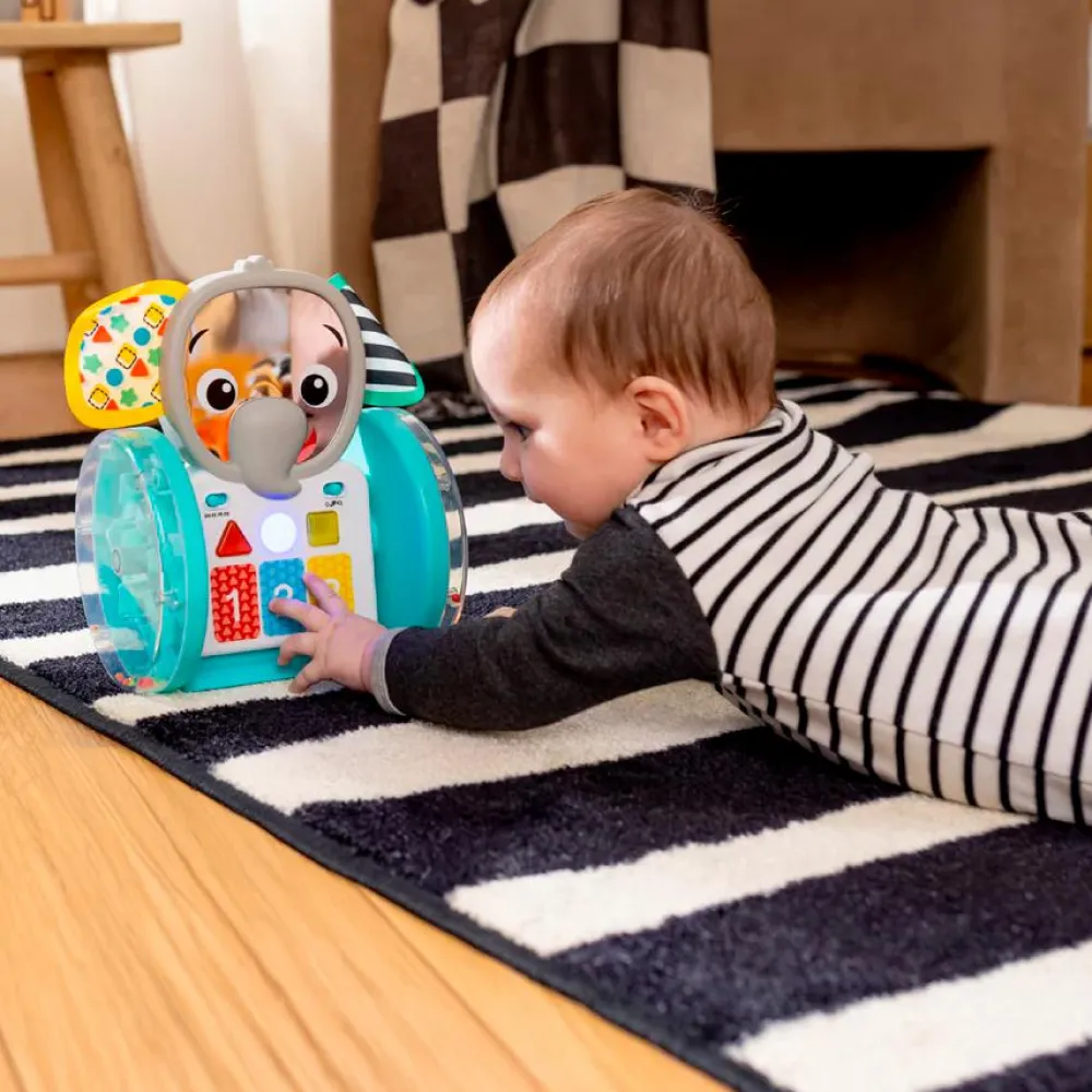 Babylegetøj|Tumlinge Legetøj<Baby Einstein - 2-i-1 elefant med lyd og lys