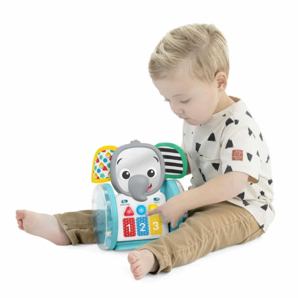 Babylegetøj|Tumlinge Legetøj<Baby Einstein - 2-i-1 elefant med lyd og lys