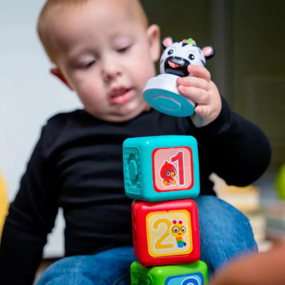 Taktil / Følesans|Stem Læringslegetøj<Baby Einstein - Magnetleg, Add & Stack