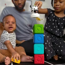 Taktil / Følesans|Stem Læringslegetøj<Baby Einstein - Magnetleg, Add & Stack