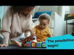 Taktil / Følesans|Stem Læringslegetøj<Baby Einstein - Magnetleg, Add & Stack