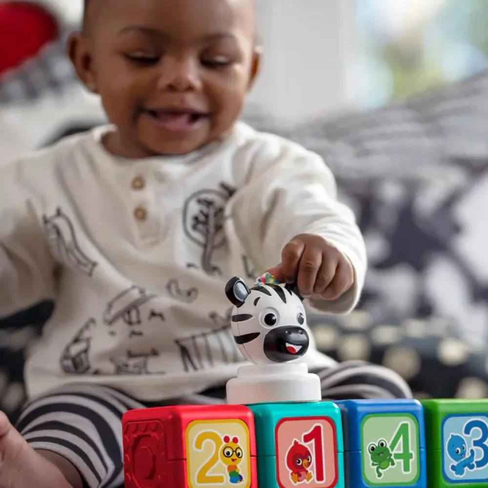 Taktil / Følesans|Stem Læringslegetøj<Baby Einstein - Magnetleg, Add & Stack