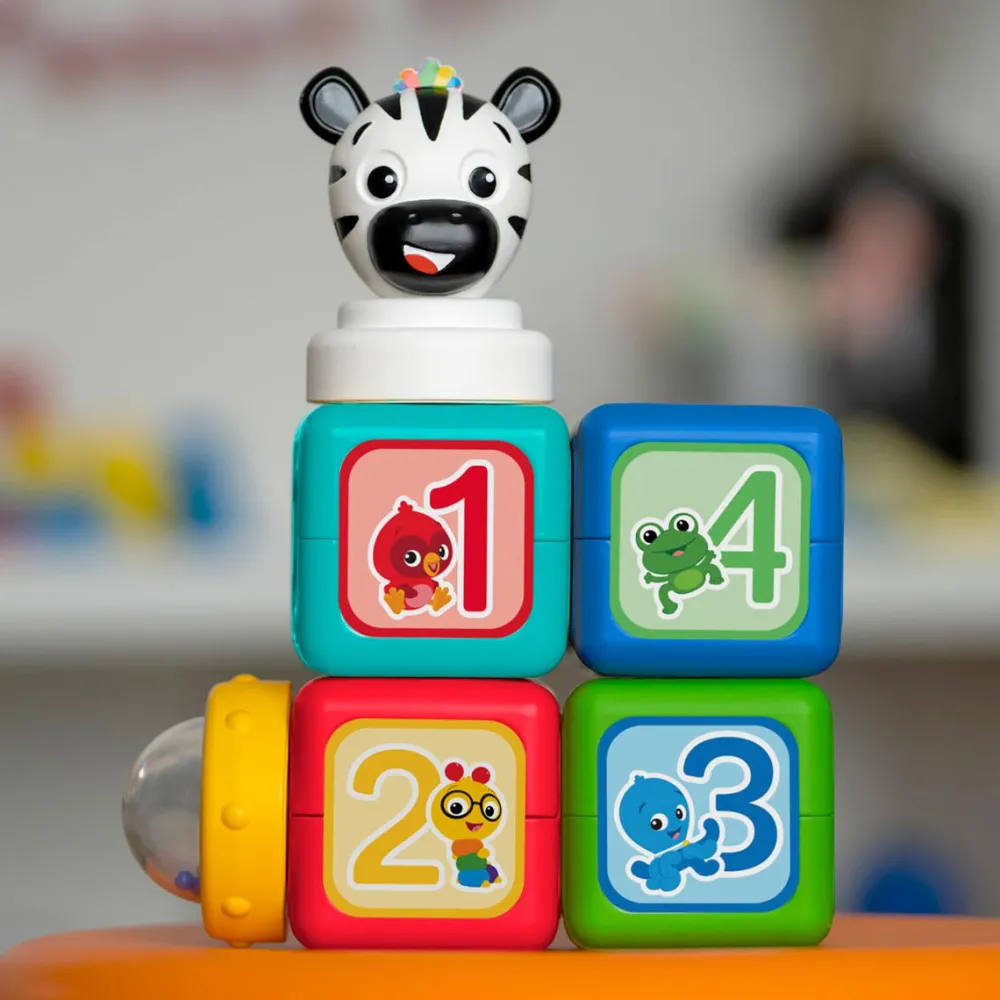 Taktil / Følesans|Stem Læringslegetøj<Baby Einstein - Magnetleg, Add & Stack