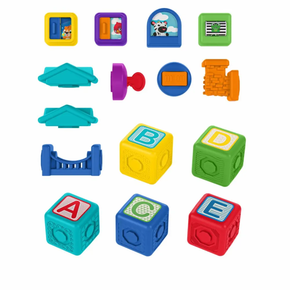 Taktil / Følesans|Stem Læringslegetøj<Baby Einstein - Magnetleg, Bridge & Learn
