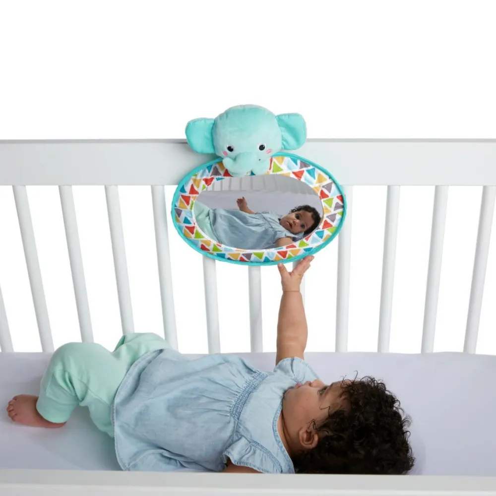 Tumlinge Legetøj|Babylegetøj<Bright Starts Babyspejl - Elefant