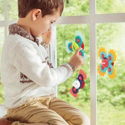 Fidget Toys|Legetøj Til Ferien< Baby Spinners m. sugekop, 3 stk