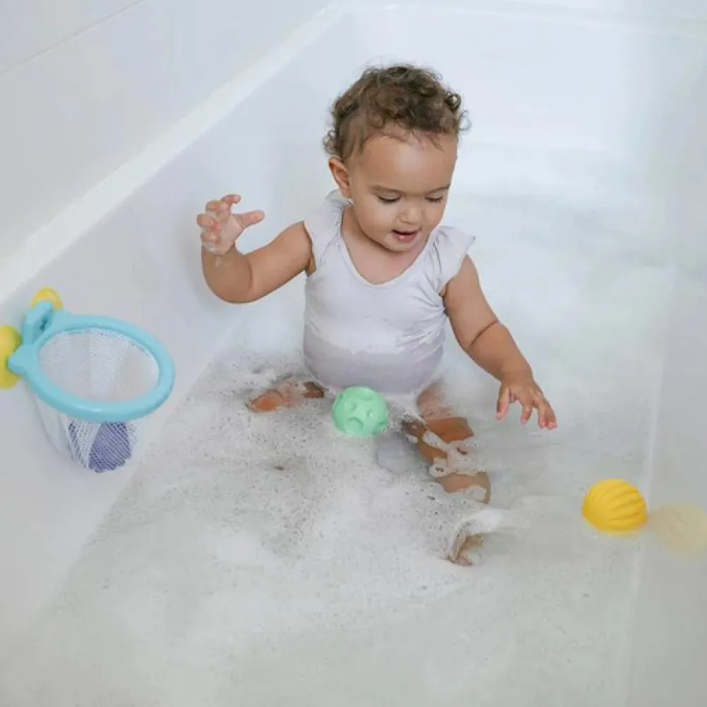Tumlinge Legetøj|Babylegetøj<edushape Badeleg - Basketkurv til badet