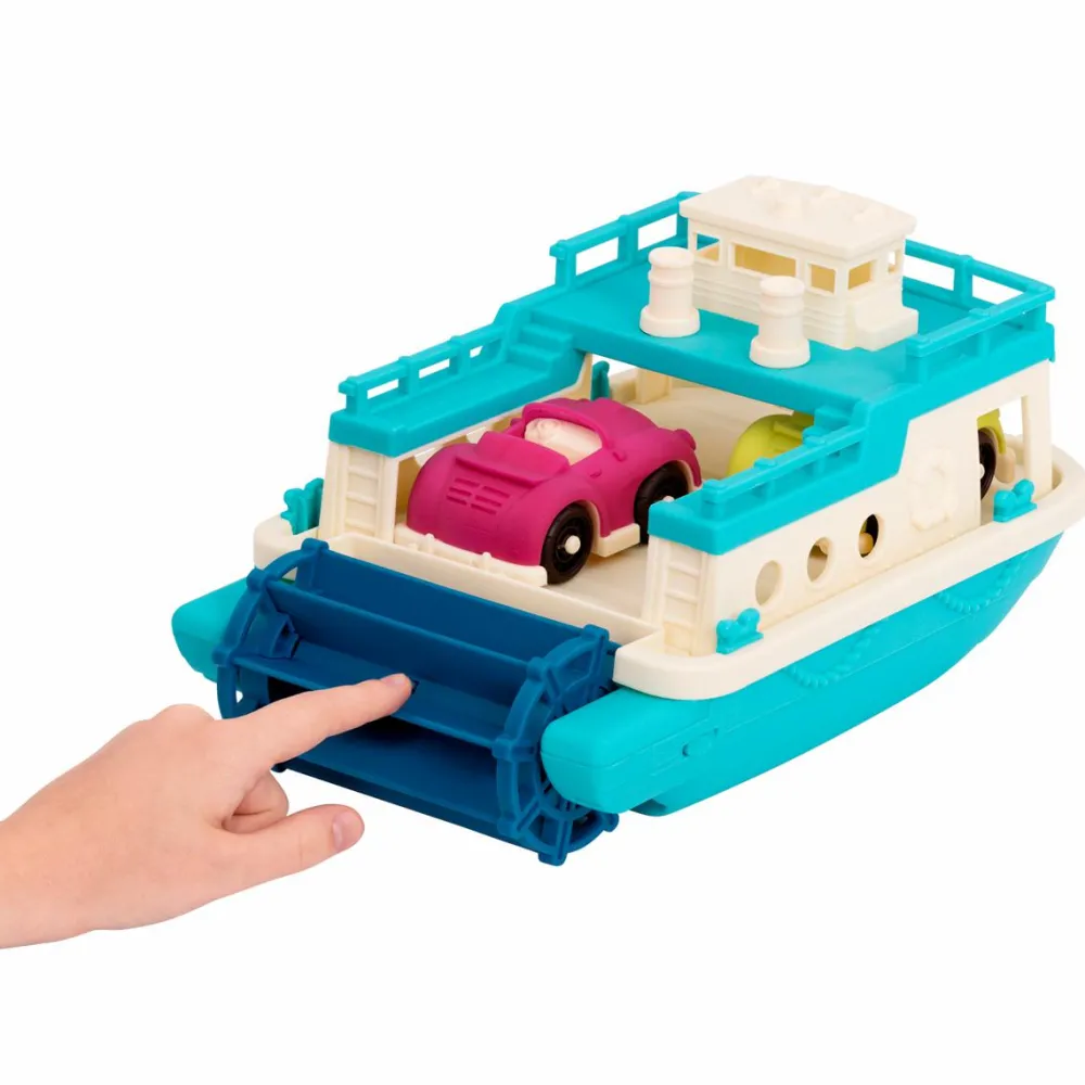 Badelegetøj|Legebiler<B. Toys Badeleg - Færge inkl. 2 biler