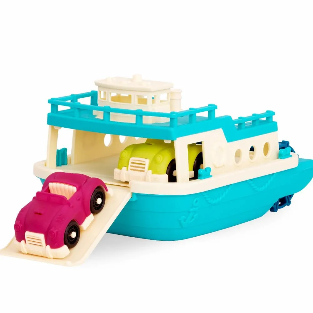 Badelegetøj|Legebiler<B. Toys Badeleg - Færge inkl. 2 biler