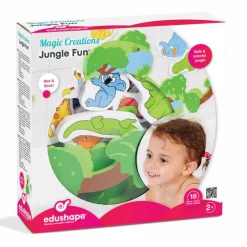Badelegetøj|Badelegetøj<edushape Badeleg - Junglesjov, 18 dele