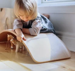 Grovmotorik|Balanceleg<Kinderfeets Balancebræt Kinderboard - Natur