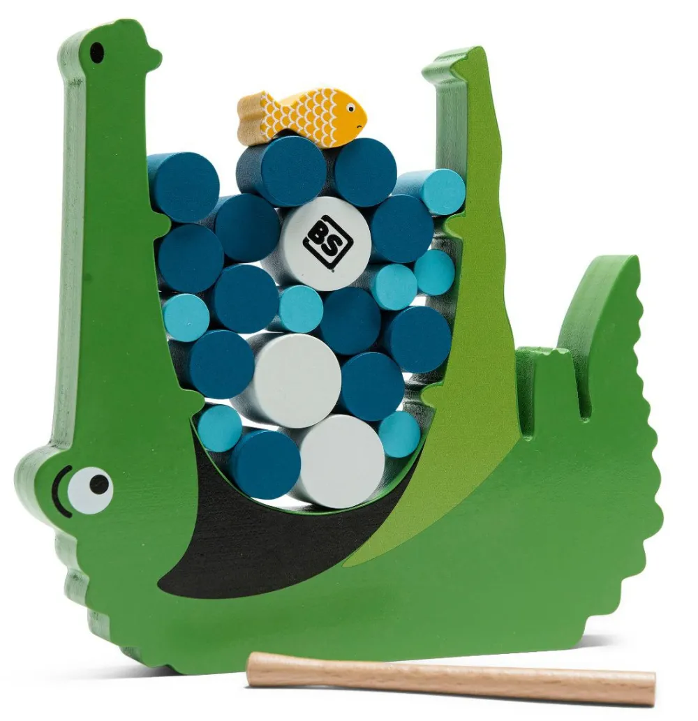 Spil<BS Toys Balancespil - Den sultne krokodille