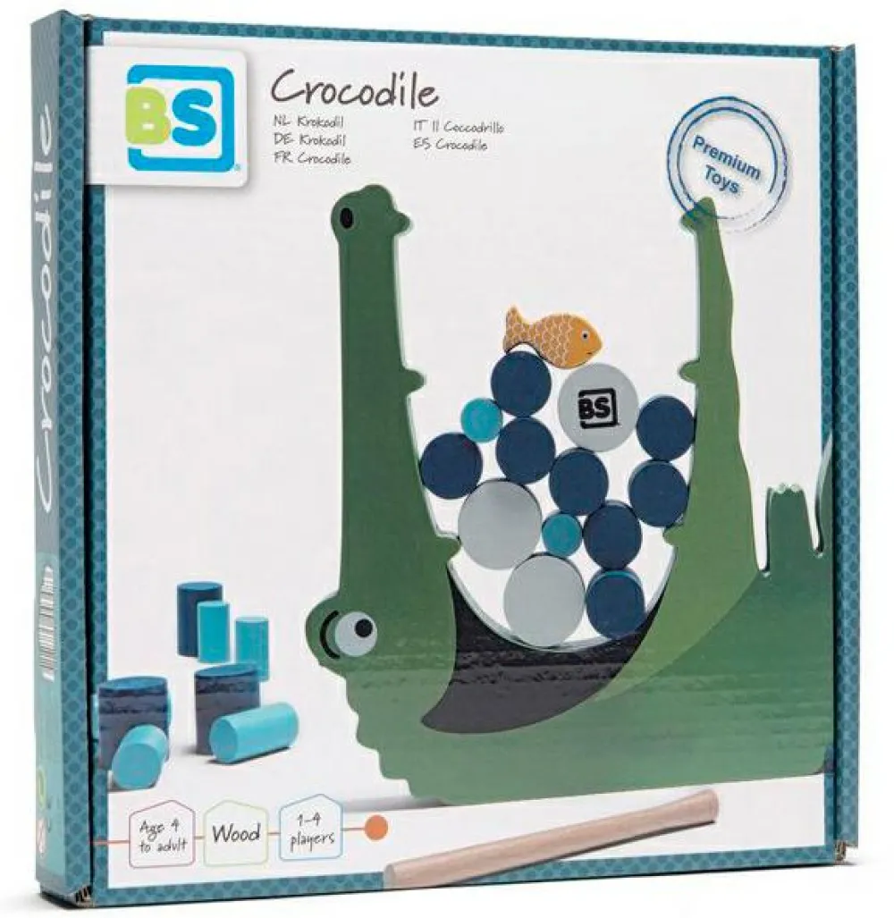 Spil<BS Toys Balancespil - Den sultne krokodille