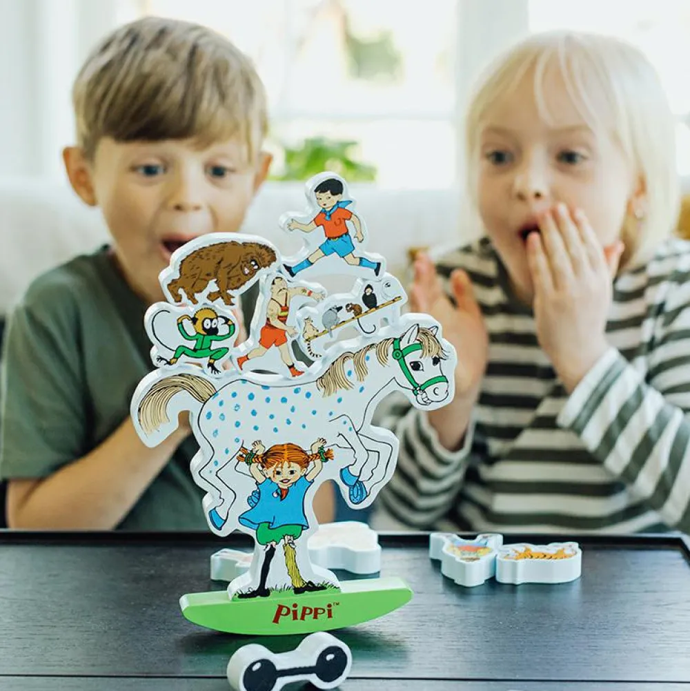 Trælegetøj|Tumlinge Legetøj< Balancespil - Pippi Langstrømpe