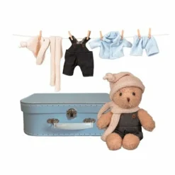 Rolleleg|Bamser<Egmont Toys Bamsen Morris - Inkl. kuffert med tøj