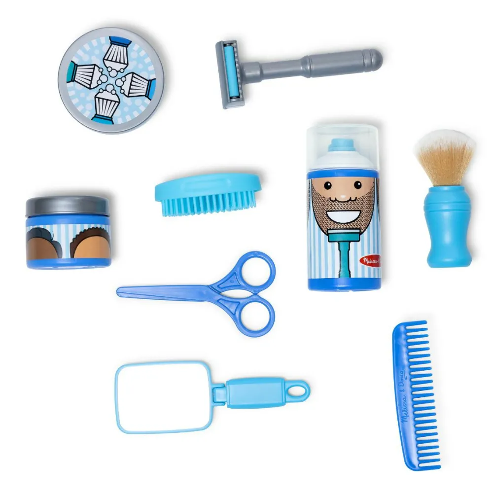 Rolleleg<Melissa & Doug Barbersalon, 16 dele