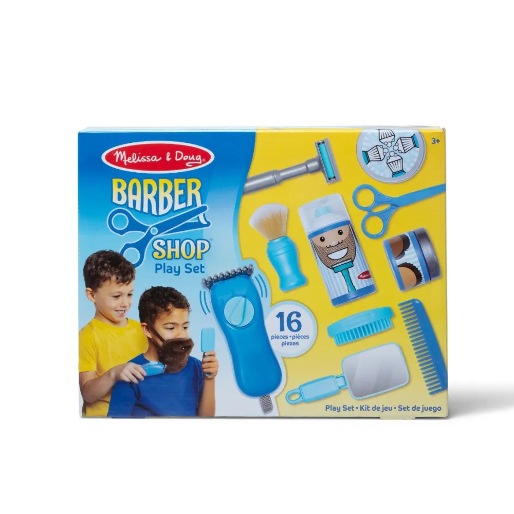 Rolleleg<Melissa & Doug Barbersalon, 16 dele