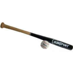 Udeleg< Baseballsæt - Inkl. 1 bat + 1 bold