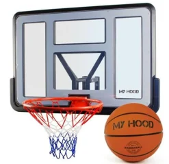 Udeleg|Bolde<My Hood Basketkurv Pro på plade inkl. bold -