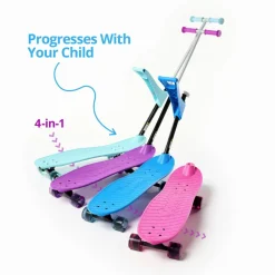 Udeleg|Balanceleg<Ookkie Begynder-skateboard - Mint
