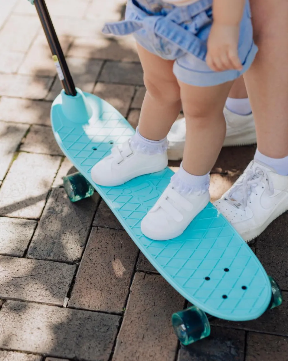 Udeleg|Balanceleg<Ookkie Begynder-skateboard - Mint
