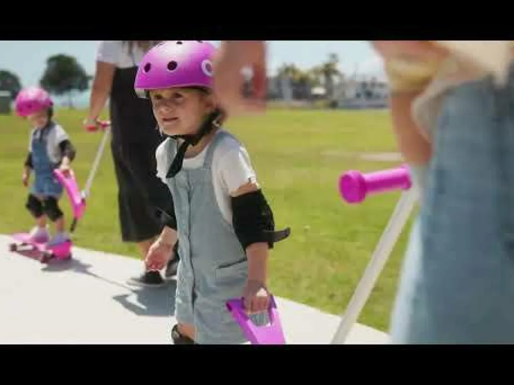 Udeleg|Balanceleg<Ookkie Begynder-skateboard - Sort