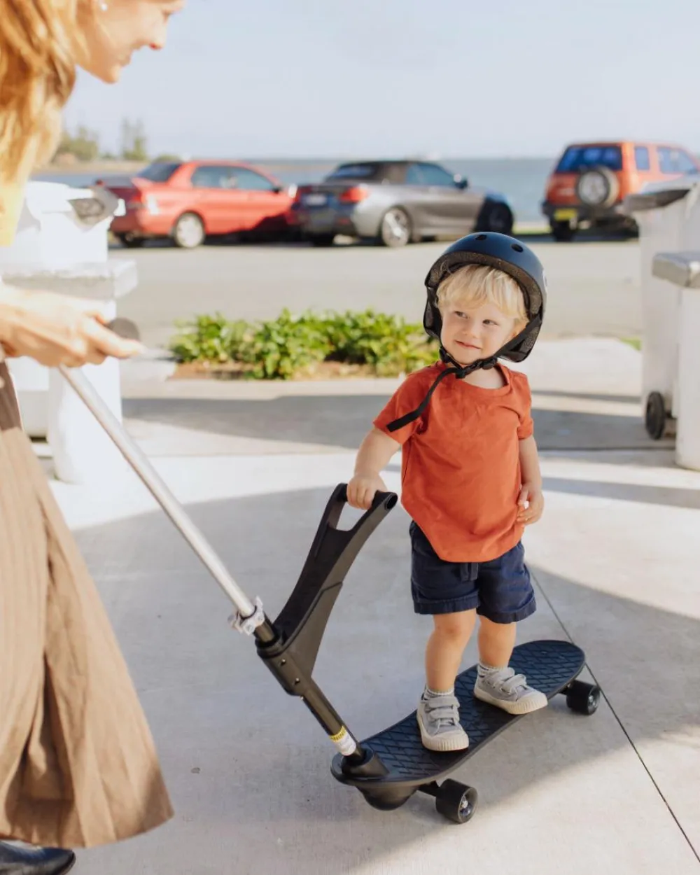 Udeleg|Balanceleg<Ookkie Begynder-skateboard - Sort