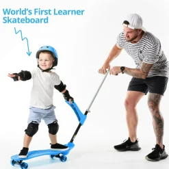 Udeleg|Balanceleg<Ookkie Begynder-skatebord - Blå