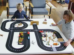 Legebiler|Dukkehus & Legesæt<waytoplay Bilbane - Motorvej, 24 dele