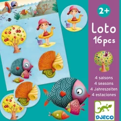 Tumlinge Legetøj<Djeco Billedlotteri - De 4 årstider