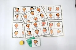 Sociale Kompetencer|Sprog & Leg<Ciha Bingo med følelser