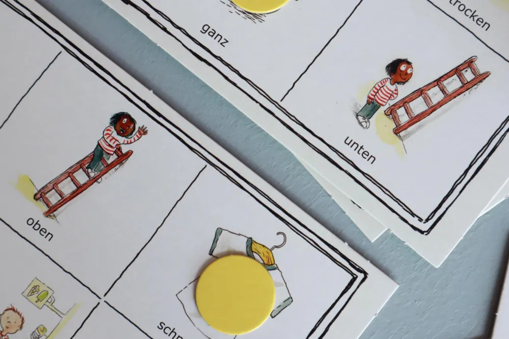Sociale Kompetencer|Sprog & Leg<Ciha Bingo med modsætninger