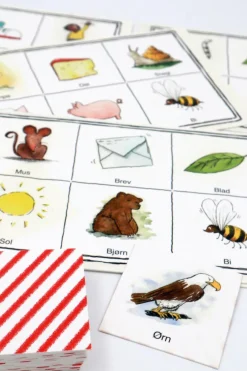 Sociale Kompetencer|Sprog & Leg<Ciha Bingo med rim