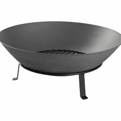 Udeleg< Bålfad af støbejern Ø60 cm - Inkl. rist