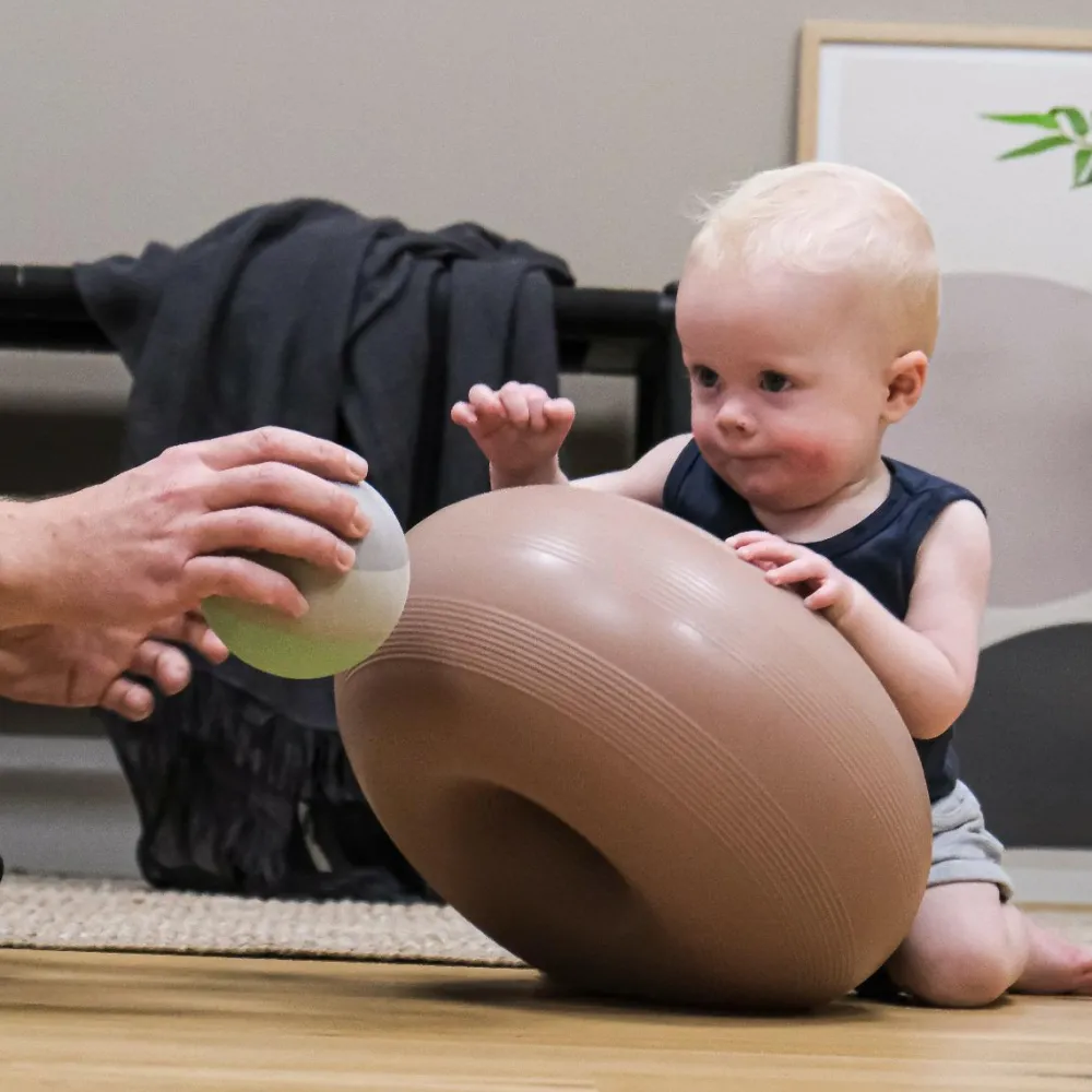 Grovmotorik|Balanceleg<bObles Donut Natur Mini