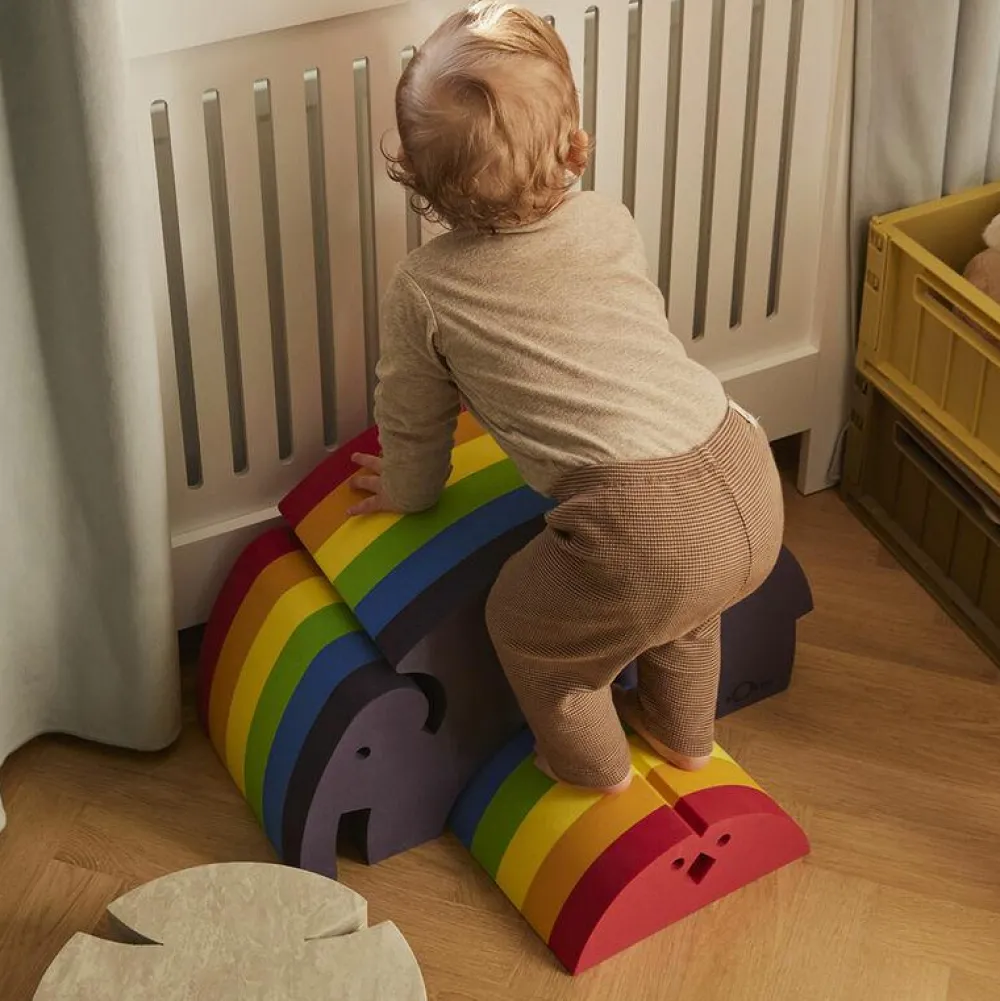 Til Børneværelset|Balanceleg<bObles Elefant L - Rainbow