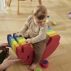 Til Børneværelset|Balanceleg<bObles Elefant L - Rainbow