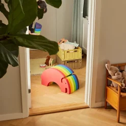 Til Børneværelset|Balanceleg<bObles Elefant L - Rainbow