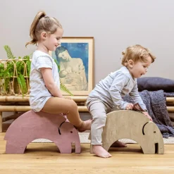 Grovmotorik|Balanceleg<bObles Elefant M+ - Natur
